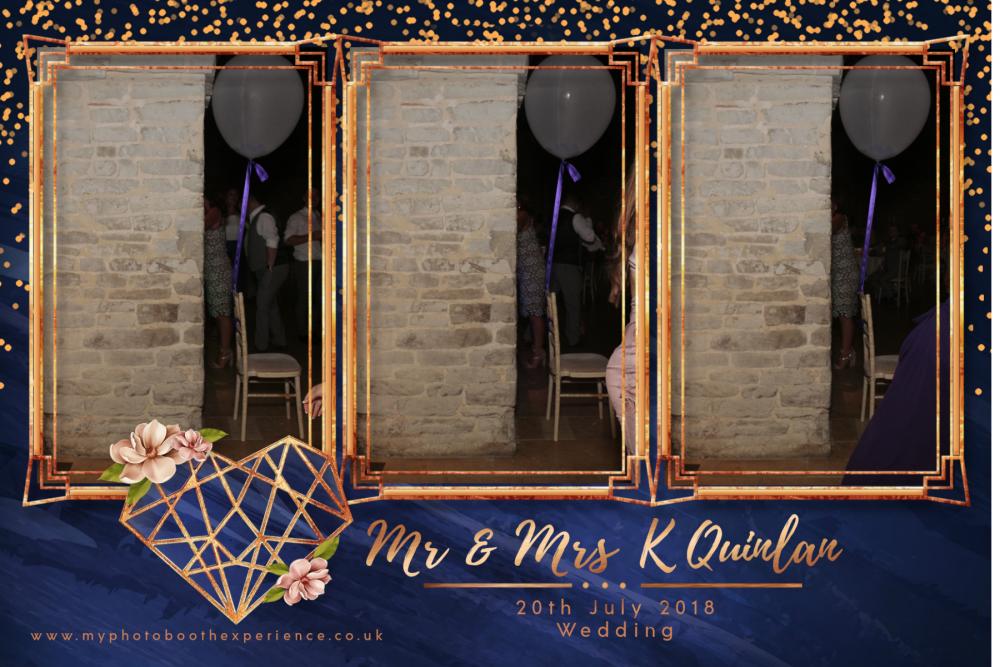 Mr & Mrs K Quinlan | View more photos from the event at gallery.myphotoboothexperience.co.uk/u/MyPhotoBoothExperienceLtd/Mr-Mrs-K-Quinlan